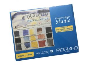 Fabriano Acquarello Studio Sulu Boya Blok 300gr. 27x35cm (75sayfa)