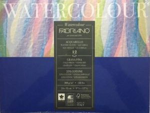 Fabriano Finearts Watercolor 300gr 26 X 36 Suluboya Defteri 12 YP. (Cold Pres)
