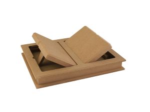 Ham Mdf Kutu BKT54 37x30x5cm, Rahle kutu