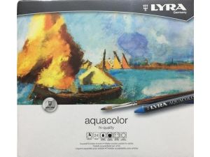 Lyra Renbrandt Aquacolor Sulandırılabilir Pastel  24 lü