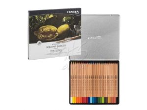 Lyra Rembrandt Aquarell Kuru Sulu Boya teneke Kutu 24 lü L2011240