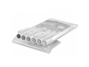 MARVY BRUSH PEN MARKER GRİ TONLARI 6 LI