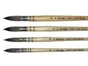 Monalisa Sincap Kılı Sulu Boya fırçası 571 Seri NO:10