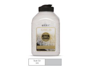 Artdeco Gold Multi Surface  Akrilik Boya 500 ml Sıcak Gri 343 