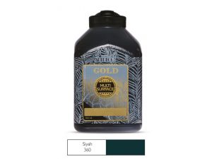 Artdeco Gold Multi Surface  Akrilik Boya 500 ml  Siyah 360