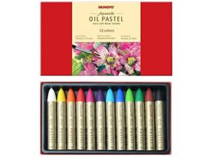 MUNGYO GALLERY AQUAREL- SULANDIRILABİLİR YAĞLI PASTELLER 12 Lİ