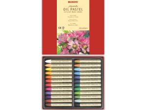 MUNGYO GALLERY AQUAREL- SULANDIRILABİLİR YAĞLI PASTELLER 24 RENK