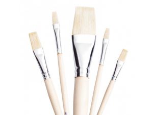 Pebeo Fırça Beyaz uzun kıl 258 F seri No:10