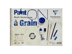 PAINT-ON 35*50 CM ÇİZİM BLOK 200 GR 15 YAPRAK RESİM DEFTERİ SPİRALLİ