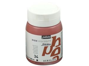 Pebeo Studio 500 ML Akrilik 34 Red ochre
