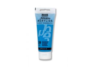 Pebeo Studio Akrilik Boya 100 ml Cerulean Blue 28