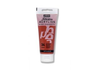 Pebeo Studio Akrilik Boya 100 ml  Red Ochre 34