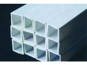 PLASTİK KARE ÇITA İÇİ BOŞ 6MM 50CM 10 ADET