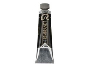 Rembrandt Yağlı Boya 40 ml  701   Ivory Black (SERİ 1)