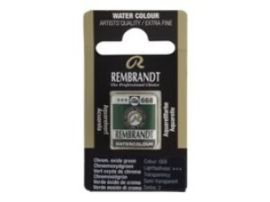 REMBRANDT SULU BOYA TABLET CHROM. OXİDE GREEN 668