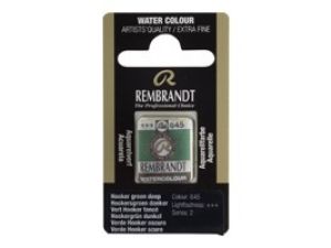 Rembrandt Sulu Boya Tablet Hookers Green Deep  645