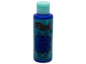 Rich Multisurface Akrilik 120 ml  KOYU MAVİ 2198 