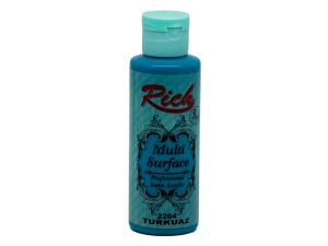 Rich Multisurface Akrilik 120 ml TURKUAZ 2204 