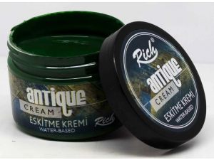 Rich Antiquin Eskitme Kremi 150 cc Zeytin Yeşili   4008
