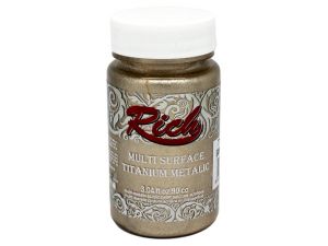 Rich Multi Surface Titanium Metalik Boya 90cc Şampanya  2526 