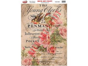 Rich Pirinç Dekopaj Kağıtları A3 no: 8001