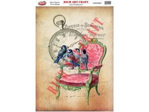 Rich Pirinç Dekopaj Kağıtları A3 no: 8007