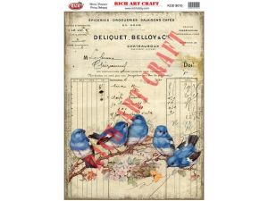 Rich Pirinç Dekopaj Kağıtları A3 no: 8010