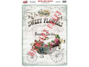 Rich Pirinç Dekopaj Kağıtları A3 no: 8021