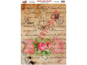 Rich Pirinç Dekopaj Kağıtları A3 no:8029