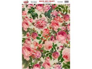 Rich Pirinç Dekopaj Kağıtları A3 no: 8049