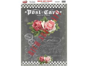 Rich Pirinç Dekopaj Kağıtları A3 no 8071