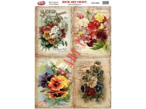 Rich Pirinç Dekopaj Kağıtları A3 no 8092