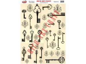 Rich Pirinç Dekopaj Kağıtları A3 no 8115