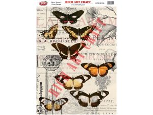 Rich Pirinç Dekopaj Kağıtları A3 no 8150