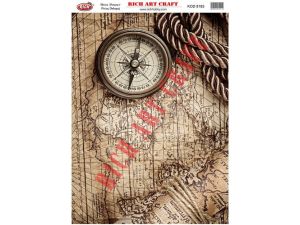 Rich Pirinç Dekopaj Kağıtları A3 no 8163