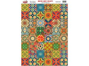 Rich Pirinç Dekopaj Kağıtları A3 no 8197