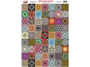 Rich Pirinç Dekopaj Kağıtları A3 no 8198