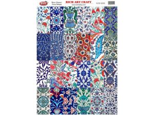 Rich Pirinç Dekopaj Kağıtları A3 no 8206