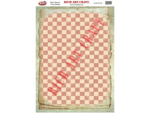 Rich Pirinç Dekopaj Kağıtları A3 no 8218