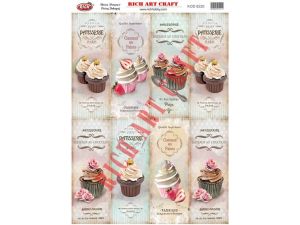 Rich Pirinç Dekopaj Kağıtları A3 no 8220