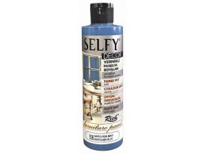 Rich Selfy Decor Vernikli Akrilik Boya 240 CC NAPOLYON MAVİ  836