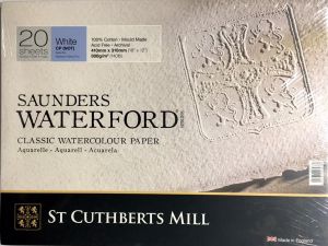 Saunders Waterford Sulu Boya Defteri 300G Cold Pres 20 Sayfa 410mmx310mm