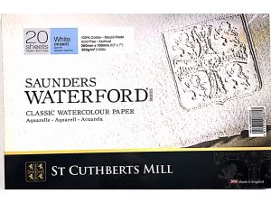 Saunders Waterford Sulu Boya Defteri 300 gr Cold Pres  26*18 20 Sayfa
