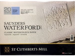 Saunders Waterford Sulu Boya Defteri 300G Cold Pres 360mmx260mm  20 Sayfa