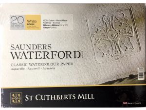 Saunders Waterford Sulu Boya Defteri 300G Rough 20 Sayfa 360mmx260mm