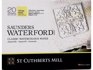 Saunders Waterford Sulu Boya Defteri  300G Rough 31*23  20 Sayfa