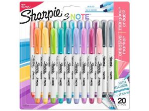 Sharpie Snote Kreatif Markör, Kesik Uç 20li 2139179