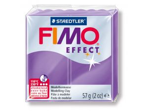 STAEDTLER FİMO EFFECT POLİMER KİL 57 GR.  Şeffaf Leylak 8020-604