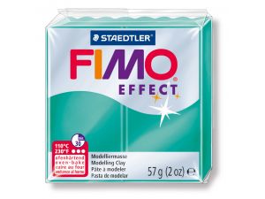  STAEDTLER FİMO EFFECT POLİMER KİL 57 GR  Şeffaf Yeşil 8020-504 