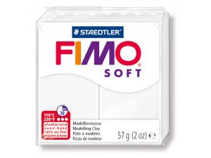 Staedtler Fimo Soft Polimer Kil 57 GR.  Beyaz 8020-0